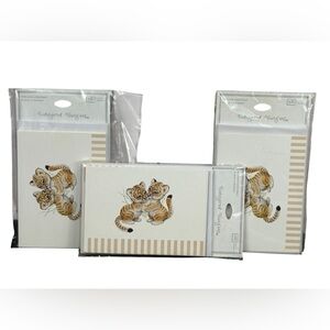 Lot of 3 Pkgs (8 cards each-24 Total) Endangered Young’uns Blank Note Cards NEW